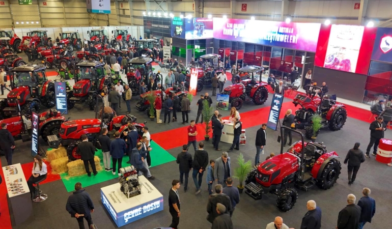 Erkunt Traktor Showcases Euro 5 Orchard Machinery Solutions at Bursa Agriculture Fair